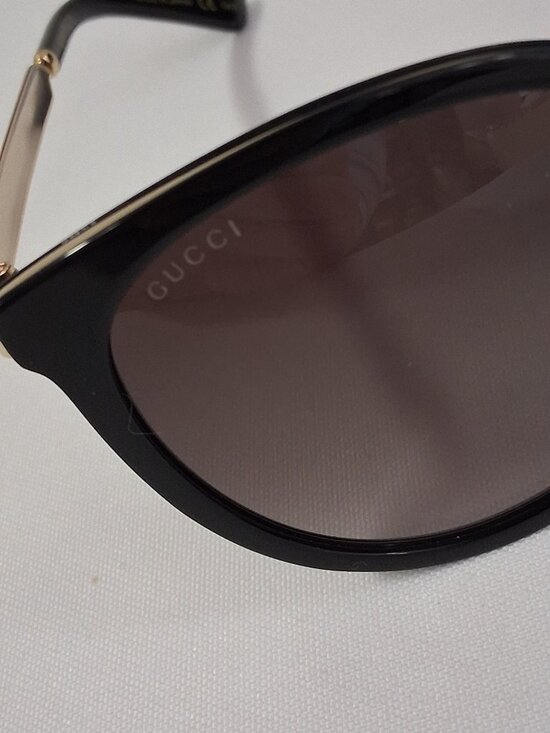 Gucci Women’s Sunglasses GG0077SK-001-56 – Black – New With Tags main image 8